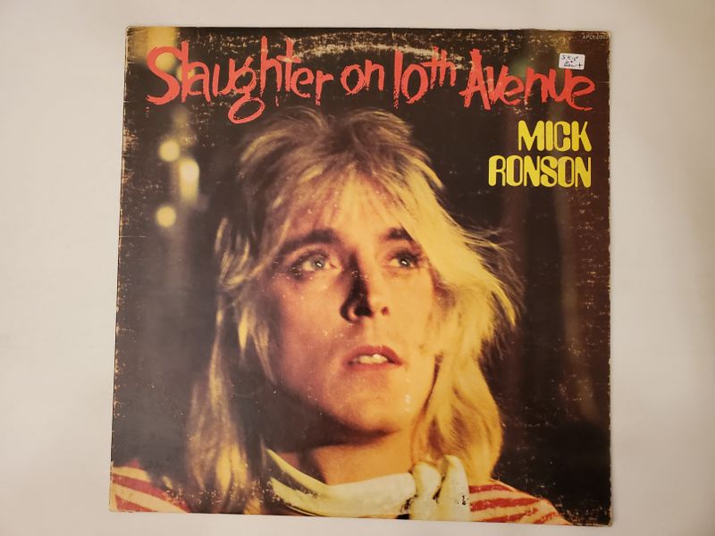 Mick Ronson Slaughter on 10th Avenue vinyl record